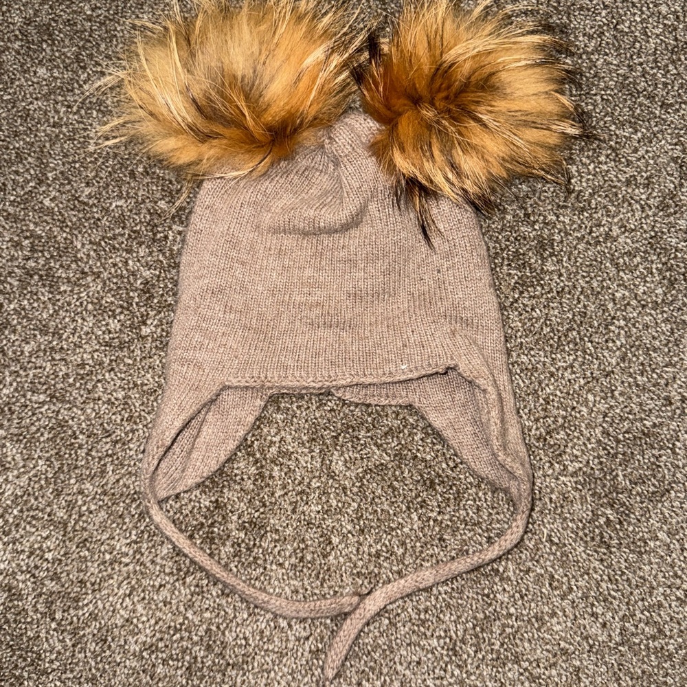 Toddler Pom Pom hat